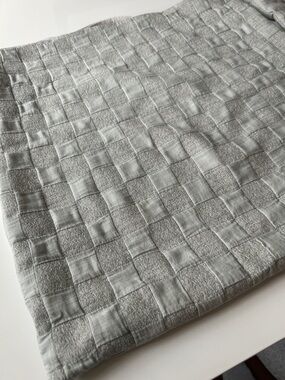 Light Gray Textured Pillow Covers - Set of 2